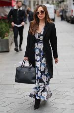 MYLEENE KLASS Arrives at Smooth Radio in London 11/19/2019