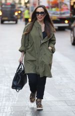 MYLEENE KLASS Arrives at Smooth Radio in London 11/29/2019