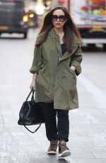 MYLEENE KLASS Arrives at Smooth Radio in London 11/29/2019