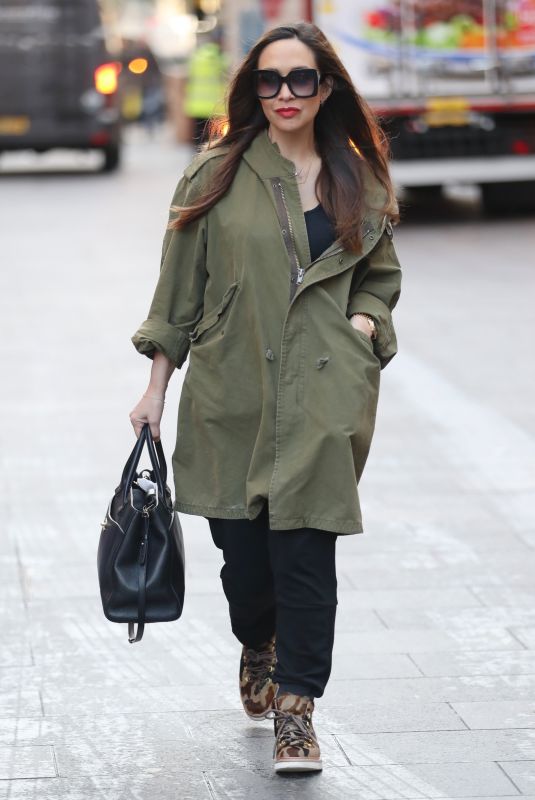 MYLEENE KLASS Arrives at Smooth Radio in London 11/29/2019