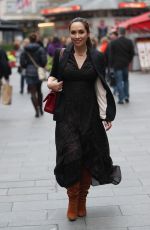 MYLEENE KLASS Leaves Smooth Radio in London 11/28/2019