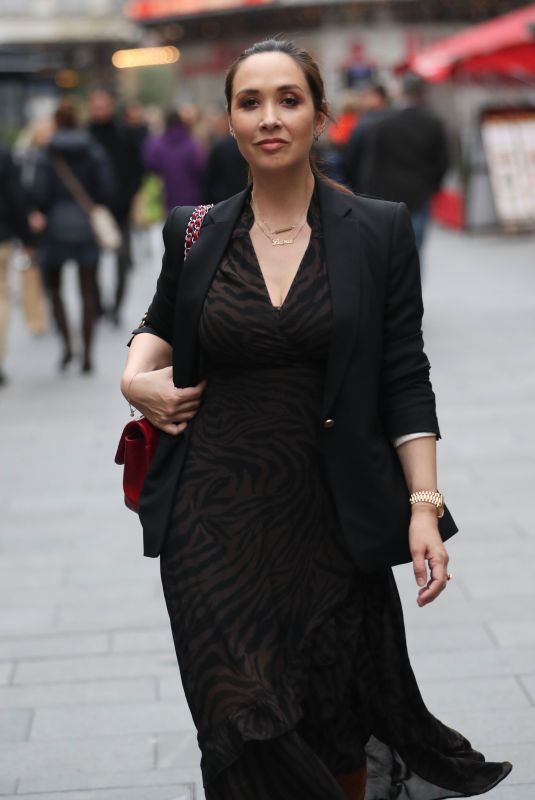 MYLEENE KLASS Leaves Smooth Radio in London 11/28/2019