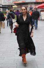 MYLEENE KLASS Leaves Smooth Radio in London 11/28/2019