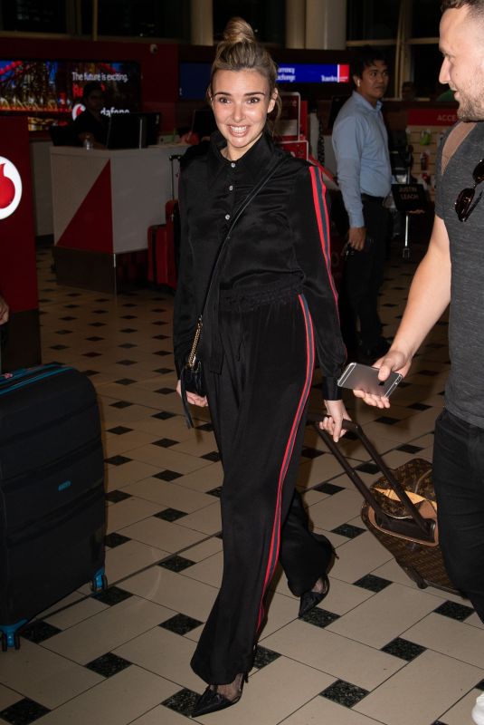 NADINE COYLE at Brisbane Airport 11/12/2019