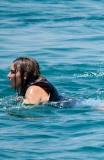 NADINE COYLE on the Set of I
