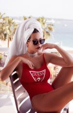 NADINE MIRADA in Bikini and Swimsuits for Flaked Magazine, 2019