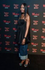 NAOMI CAMPBELL at Fashion for Relief Pop-up Store at Westfield in London 11/26/2019
