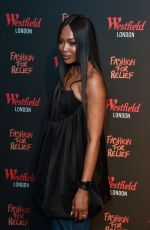 NAOMI CAMPBELL at Fashion for Relief Pop-up Store at Westfield in London 11/26/2019