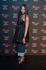 NAOMI CAMPBELL at Fashion for Relief Pop-up Store at Westfield in London 11/26/2019