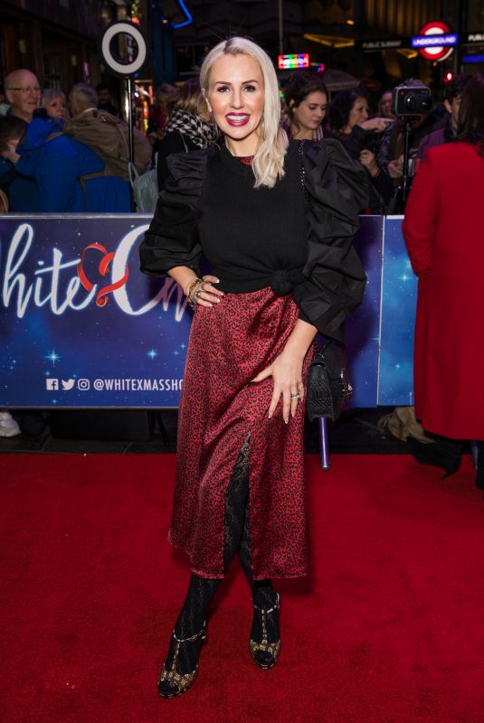 NAOMI ISTED at White Christmas Musical Press Night in London 11/25/2019