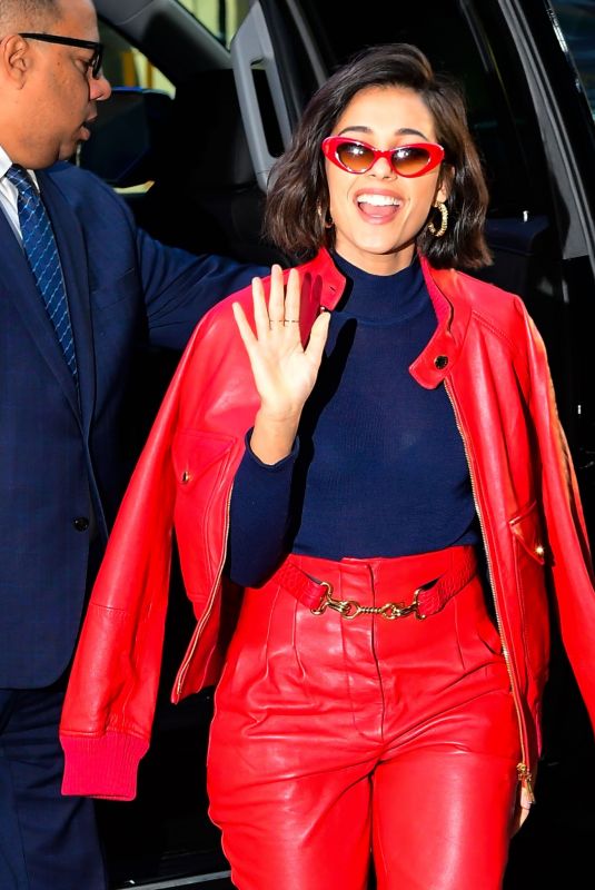 NAOMI SCOTT Arrives at Good Morning America in New York 11/06/2019