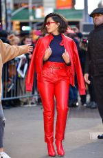NAOMI SCOTT Arrives at Good Morning America in New York 11/06/2019
