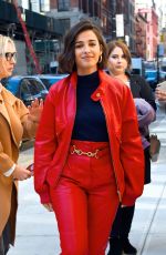 NAOMI SCOTT Arrives at Good Morning America in New York 11/06/2019