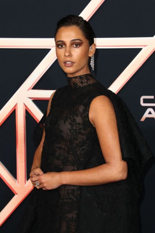 NAOMI SCOTT at Charlie’s Angels Premiere in Los Angeles 11/11/2019