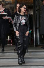 NAOMI SCOTT Leaves Her Hotel in London 11/20/2019
