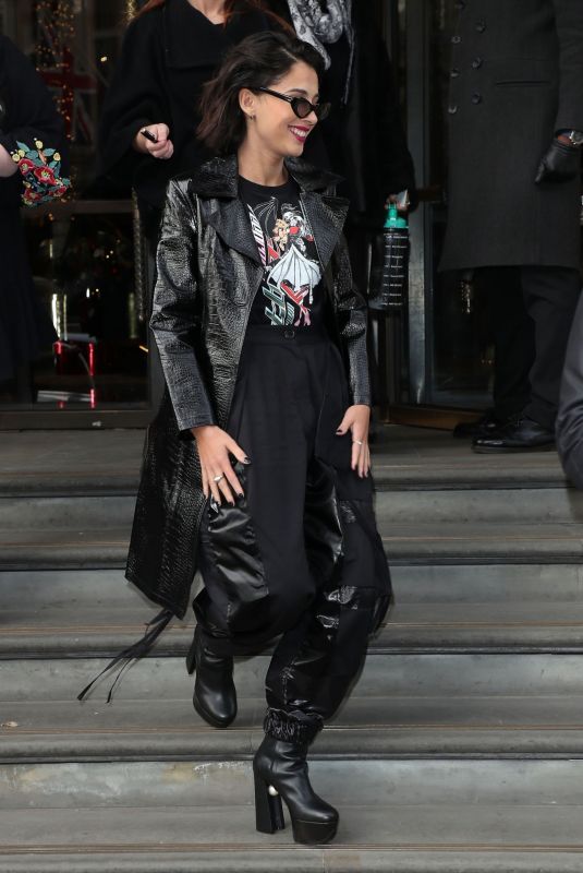 NAOMI SCOTT Leaves Her Hotel in London 11/20/2019