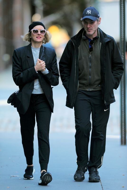 NAOMI WATTS and Billy Crudup Out in New York 11/04/2019