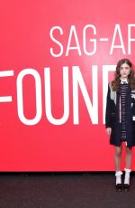 NATALIA DYER at Sag-aftra Foundation Conversations: Stranger Things in New York 11/25/2019