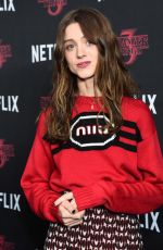NATALIA DYER at Stranger Things, Season 3 Screening in New York 11/11/2019