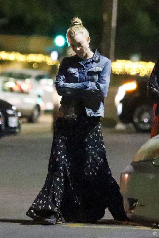 NATALIE DORMER Out for Dinner in Los Angeles 11/26/2019
