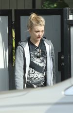 NATALIE DORMER Out with Her Dog in Los Angeles 11/26/2019