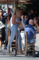 NATASHA OAKLEY at Il Pastaio in Beverly Hills 11/14/22019