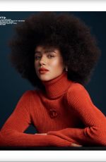 NATHALIE EMMANUEL in The Glossary x Chanel, November 2019