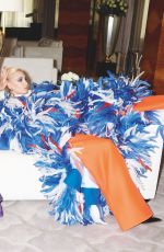NICKY HILTON and SABINE GETTY in Tatler Magazine, UK December 2019