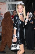 NICKY HILTON Arrives at Heidi Klum’s 20th Annual Halloween Party in New York 10/31/2019