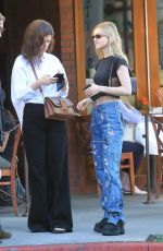 NICOLA PELTZ Out for Lunch in Los Angeles 11/08/2019