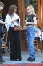 NICOLA PELTZ Out for Lunch in Los Angeles 11/08/2019