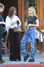 NICOLA PELTZ Out for Lunch in Los Angeles 11/08/2019