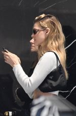 NICOLA PELTZ Shopping at Yves Saint Laurent in Beverly Hills 11/15/2019