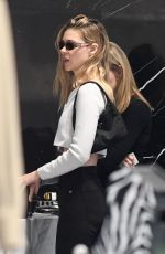 NICOLA PELTZ Shopping at Yves Saint Laurent in Beverly Hills 11/15/2019