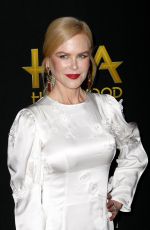 NICOLE KIDMAN at Hollywood Film Awards in Beverly Hills 11/03/2019
