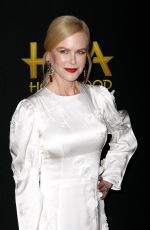 NICOLE KIDMAN at Hollywood Film Awards in Beverly Hills 11/03/2019