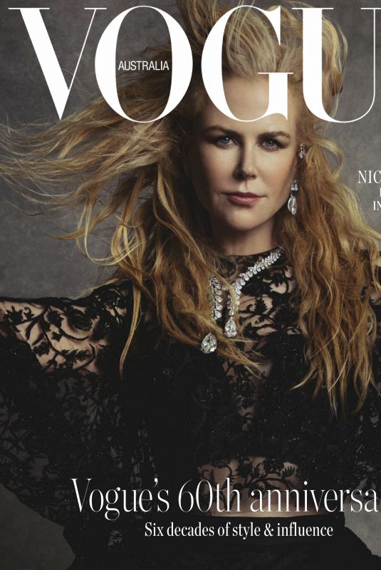 NICOLE KIDMAN in Vogue Magazine, Australia December 2019