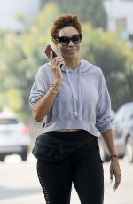 NICOLE MURPHY Heading to a Gym in Beverly Hills 11/07/2019