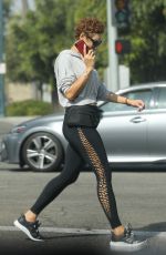 NICOLE MURPHY Heading to a Gym in Beverly Hills 11/07/2019