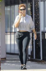 NICOLE MURPHY Heading to a Gym in Beverly Hills 11/07/2019