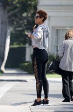 NICOLE MURPHY Heading to a Gym in Beverly Hills 11/07/2019