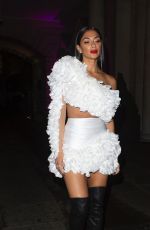 NICOLE SCHERZINGER Arrives at Her Hotel in London 11/09/2019