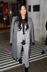 NICOLE SCHERZINGER Arrives at Rylan Clark Karaoke Challenge in London 11/11/2019