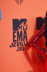 NICOLE SCHERZINGER at MTV Europe Music Awards in Seville 11/03/2019