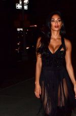 NICOLE SCHERZINGER Leaves Jonathan Ross Halloween Party in London 10/31/2019