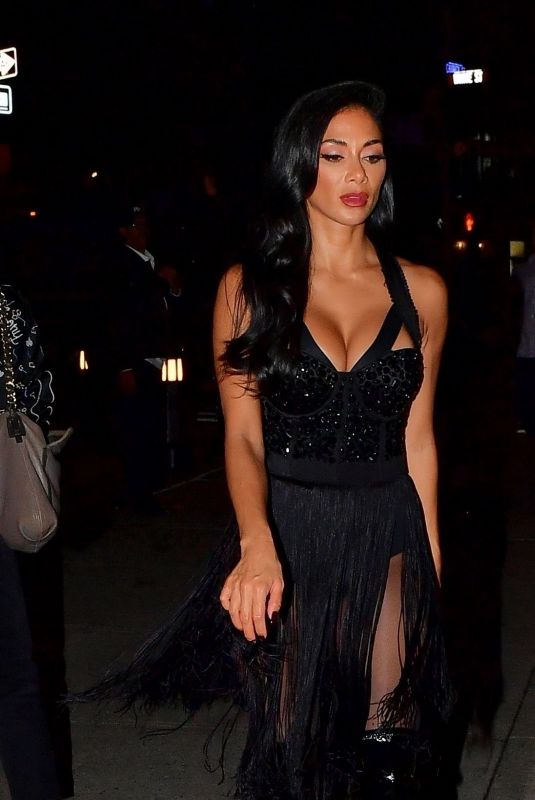 NICOLE SCHERZINGER Leaves Jonathan Ross Halloween Party in London 10/31/2019
