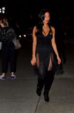 NICOLE SCHERZINGER Leaves Jonathan Ross Halloween Party in London 10/31/2019