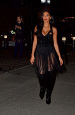 NICOLE SCHERZINGER Leaves Jonathan Ross Halloween Party in London 10/31/2019