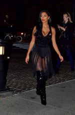 NICOLE SCHERZINGER Leaves Jonathan Ross Halloween Party in London 10/31/2019