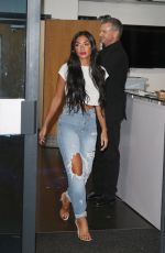 NICOLE SCHERZINGER Leaves The X Factor: Celebrity Live Show in London 11/23/2019